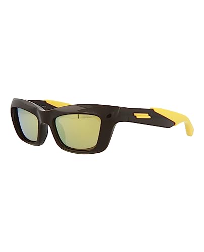 Bottega Veneta Square/Rectangle Sunglasses Brown Brown Gold Luxury Eyewear Made In Japan Injection Frame Designer Fashion for Everyday Luxury2