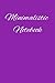 Produktbild Minimalistic Notebook: Purple Edition: Bring Your Ideas To Life (Minimalistic Notebooks, Band 3)