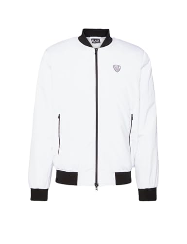 EA7 Blouson régular fit veste mi-saison homme manteau sport noir