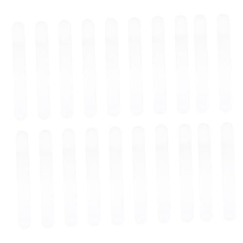 HOMOCONO 20pcs Pp Tongue Depressors Tongue Scraper for Hospitals Professional Mixing Stick