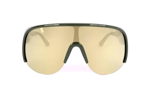 Moncler PHANTHOM ML0202 Shiny Dark Green/Brown 0/0/125 unisex Sunglasses2