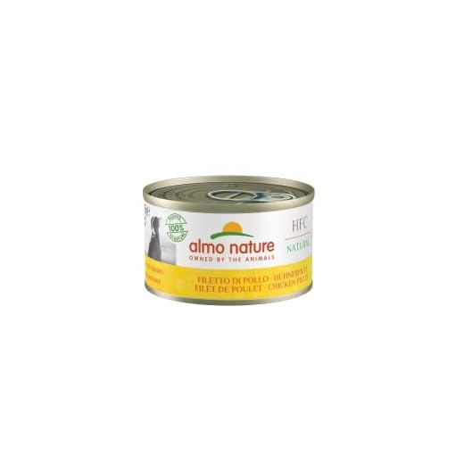almo nature Dog HFC Natural Filete de Pollo - Paquete de 24 x 95 gr - Total: 2280 gr
