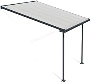 Palram - Canopia Feria 10' x 10' Patio Cover - Gray