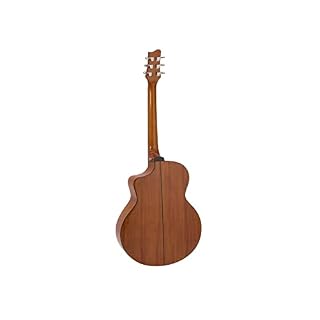 DIMAVERY Guitare Folk STW-50 Naturelle Electro – Image 2