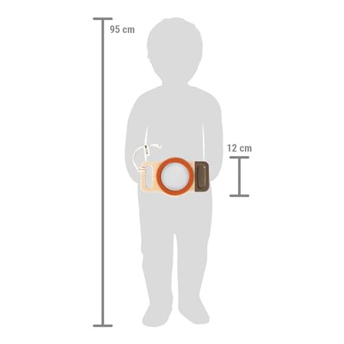 Image of Small Foot Discover XXL 100% FSC Wood Magnifier, Toy for Children from 2 Years, 12435, White.