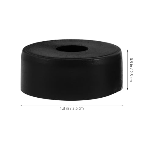 Artibetter Patas De Goma para Altavoces y Subwoofers, Accesorios De Aislamiento Acústico para Audio, Goma Duradera, 6 Piezas, Uso Equipos De Sonido Profesionales, Color Negro - imagen 2