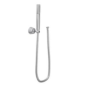 Moen S11705EP Showering Acc-Premium Eco-Performance Handheld Showerhead with Wall Bracket and 69-Inch-Long Hose, Chrome