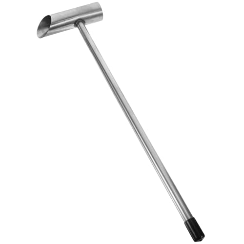 Veemoon Cucchiaio per Alimenti in Acciaio Inox Cucchiaio per Dolci per Zucchero e Marshmallow per Caramelle e Dolci e Comodo da Usare Colore Casuale