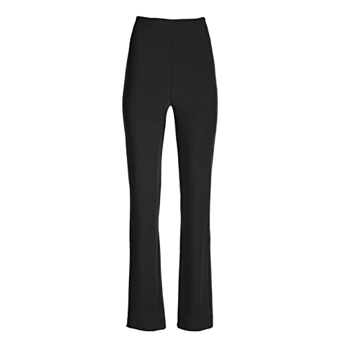 Generic High Waist Dress Pants for Women Fashion 2024 Straight Leg Slack Pant Stretchy Business Casual Work Trousers4