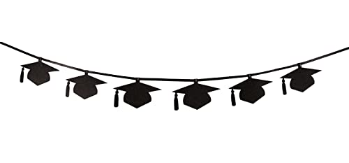 Express Novelties�I�����C���u���b�NGlitter���ƃL���b�vHanging���{���K�[�����h�o�i�[ ? Grad�p�[�e�B�[Decorations Supplies ? 7�t�B�[�glength- no DIY�K�v��