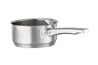 RÖSLE EXPERTISO Stielkasserolle, Hochwertiger Universaltopf aus Edelstahl 18/10, 16 cm, Edelstahlgriff, Innenskalierung, induktionsgeeignet, spülmaschinengeeignet, Silberfarben – Ansicht 2