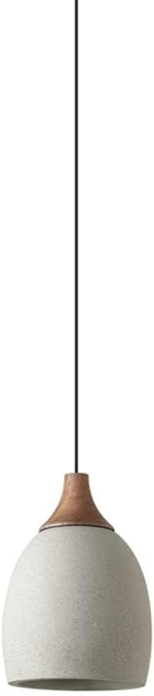 Suspension ciment E27 hauteur réglable pour éclairage de bar