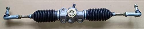 Steering Gear Box Assembly Rack and Pinion 102288601 103679701 STR-028 with Tie Rod Ends Replacement for 2004-up Club Car Precedent G/E Golf Carts Steering Gear Box Assembly Rack and Pinion 102288601 103679701 STR-028 with Tie Rod Ends Replacement for 2004-up Club Car Precedent G/E Golf Carts