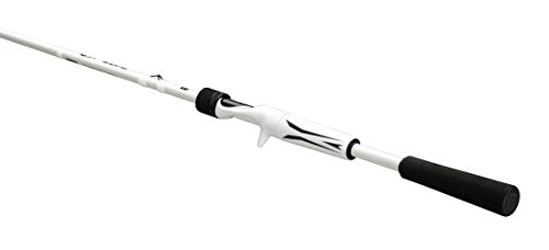 13 Fishing - Fate V3-7'4" Mhm (Med Heavy Moderate) Casting Rod (Chat-R-Crank) - Fv3C74Mhm, White #TOP1
