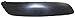 Bumper Trim Molding compatible with Volkswagen Jetta 05-10 Front RH Plastic Black Right Side