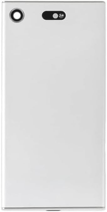 SHOWGOOD Battery Back Cover for Sony Xperia XZ1 Compact Phone Rear Cover Replacement Parts with Camera Lens Cover (Blue)