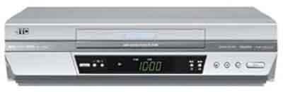 JVC HR-S5970E 4 S-VHS Videorekorder Silber