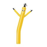MOUNTO 8ft Inflatable Dancer Tube Man Replacement, (Blower Not Included), (Yellow)
