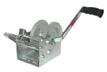 JIF Marine W1800D 1800 lbs Trailer & Solid Gear Winch Strap