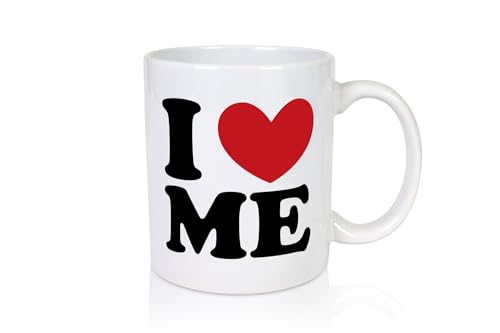 I love me vl10 - Tasse Weiss - Kaffeetasse/Geschenk/Familie