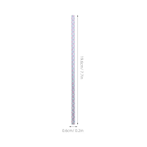 Pitillos de papel morado biodegradables 100 piezas miniatura 6