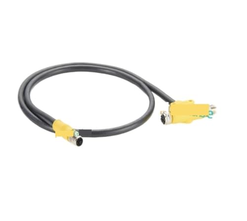 Cable divisor M12 K-Code tipo T industrial de 1 a 2 salidas PCM-S-0451 de 1 metro