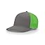 Charcoal/Neon Green