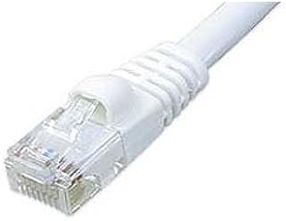 212 Main CAT5e 1ft White Enhanced Patch Cable with Boot - Low Profile and Visible Trace for Network Connections