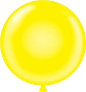 60 inch Yellow Giant Latex Balloon - Qty 1