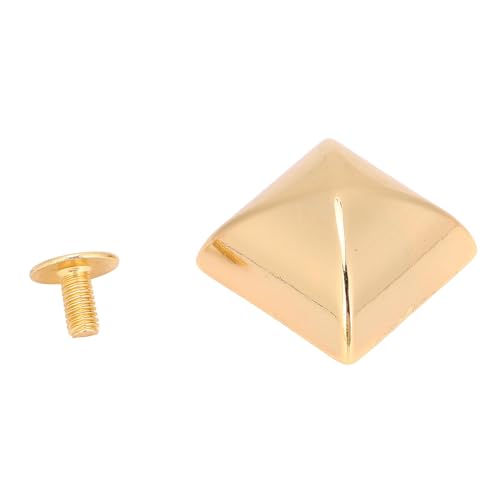 20Pcs Pyramid Rivets, 18mm/0.71in Zinc Alloy Square Rivets with PH