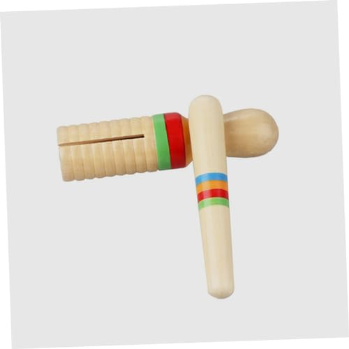 ULDIGI 2 Conjuntos De Instrumentos Musicais Conjunto De Instrumento De Percussão Guiro Para Crianças