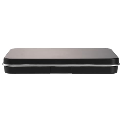 Didiseaon Caja de Almacenamiento para Sombras de Ojos y Colorete Bandeja Metálica, Paleta Vacía Magnética de 6 Rejillas, Estuche Compacto para Maquillaje de Viaje
