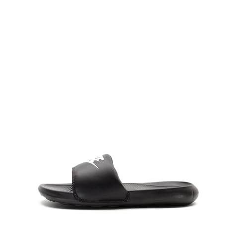 NIKE Victori One, Chanclas Mujer, Black White Black, 39 EU
