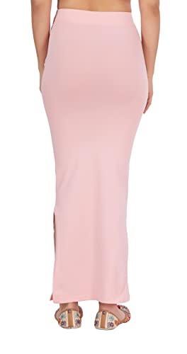 Image of Studio Shringaar Women's Pure Cotton Stretchable Saree Shapewear Petticoat