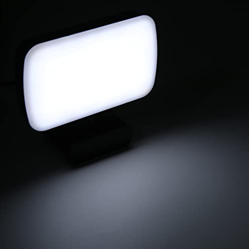 Image of Video Conference Lighting with 360 Rotatable Head, Rechargeable Webcam Light for Laptop, 120 LED Beads, 3 Color Temperatures, Stepless Brightness Adjustable Fill Light for Zoom Me