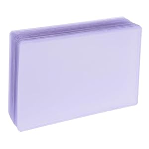 Angoily 50 Stück transparente Fotohüllen