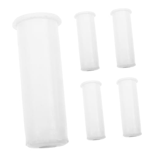 FOMIYES 直径19cmのロッド用ポールスリーブ5個入り プラスチック製生理食塩水ボトル用ポールスリーブ ロッドホルダースリーブ