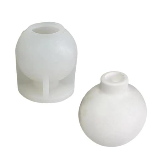 Adornos únicos para hacer moldes de resina con forma esférica para velas