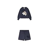 [ジェラート ピケ] シーズーJQDプルオーバー PWNT254039 レディース NVY ベビモコショートパンツ PWNP254040 レディース NVY