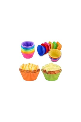 Ckm silikon 6'lı Muffin Kek Kalıbı Pembe