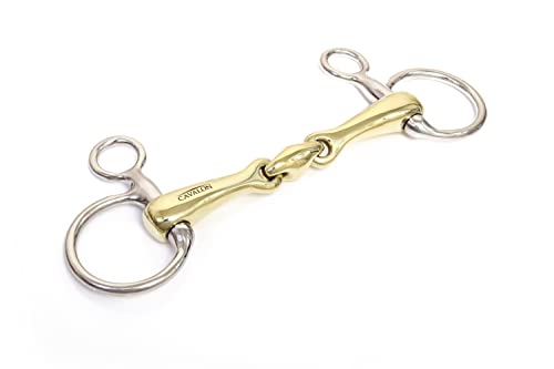 Cavalon Baucher Broca de snaffle de losango prata alemã