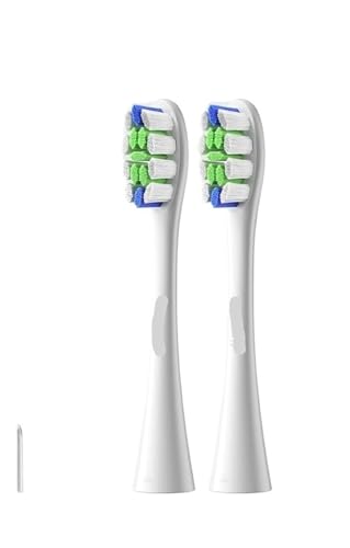 �d�����u���V�̃u���V�w�b�h�ɑΉ� Oclean X Pro Elite Flow Z1 X10 E1 Air 2 ���ׂẴV���[�Y Smart Sonic Accessorie(Oclean P1C1 2PCS)