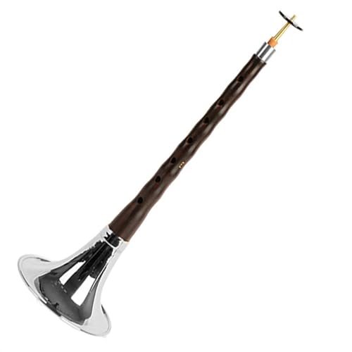 Suona Instrument Black Sandalwood E Key Suona Adult Suona Set Chinese Traditional Folk Suona Musical Instrument