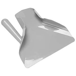 MANPANY Pommes-Schaufel aus Kunststoff, Pommes-Frites-Schaufel, Schaufel, Trichter, Popcorn, Fast Food, rechter Griff