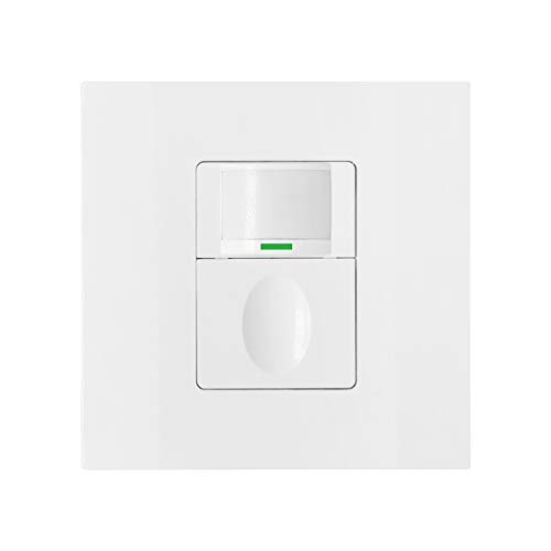 Motion Sensor Switch with Occupancy Sensor/Vacancy Sensor/On-Off Switch,Pir Motion Sensor Light Switch with Time Delay&LUX Setting Adjustable,10A,AC110~265V,PC Fireproof(Neutral Wire Required)