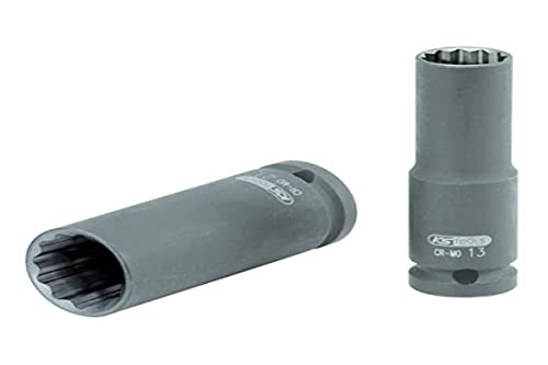 KS Tools 1/2" Drive 15mm Deep Impact Socket – 6-Point For Wheel Lug Nuts & Heavy Duty Use - View #12