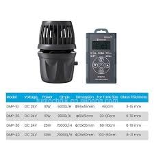 Image of Jebao /Jecod DMP- Smart Aquarium Wave Maker, WiFi & Bluetooth Control, LCD Display, with Wet & Dry Side Design � Marine & Freshwater Compatible (DMP-30)