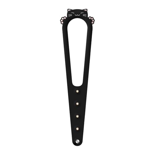 猫のためのドアラッチ犬を締め出す - 犬の耐性ドアラッチ|調整可能な犬のストッパーペットドアホルダー|多機能エラスティックペットピンチガード、保管室用の猫のプルーフレバー