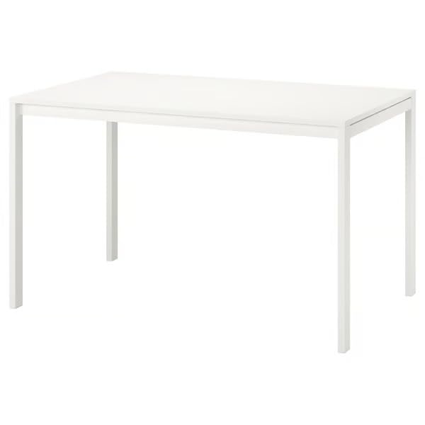 IKEA MELLTORP Tavolo, 125x75 cm, Bianco