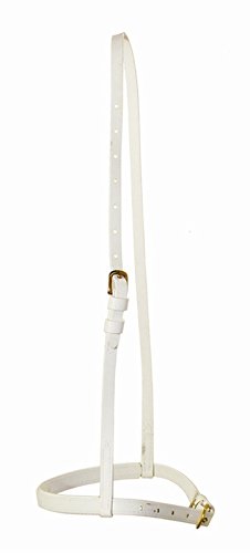 Amish USA Horse Tack Western Beta Biothane Made in USA Thoroughbred Noseband 975BE725WH